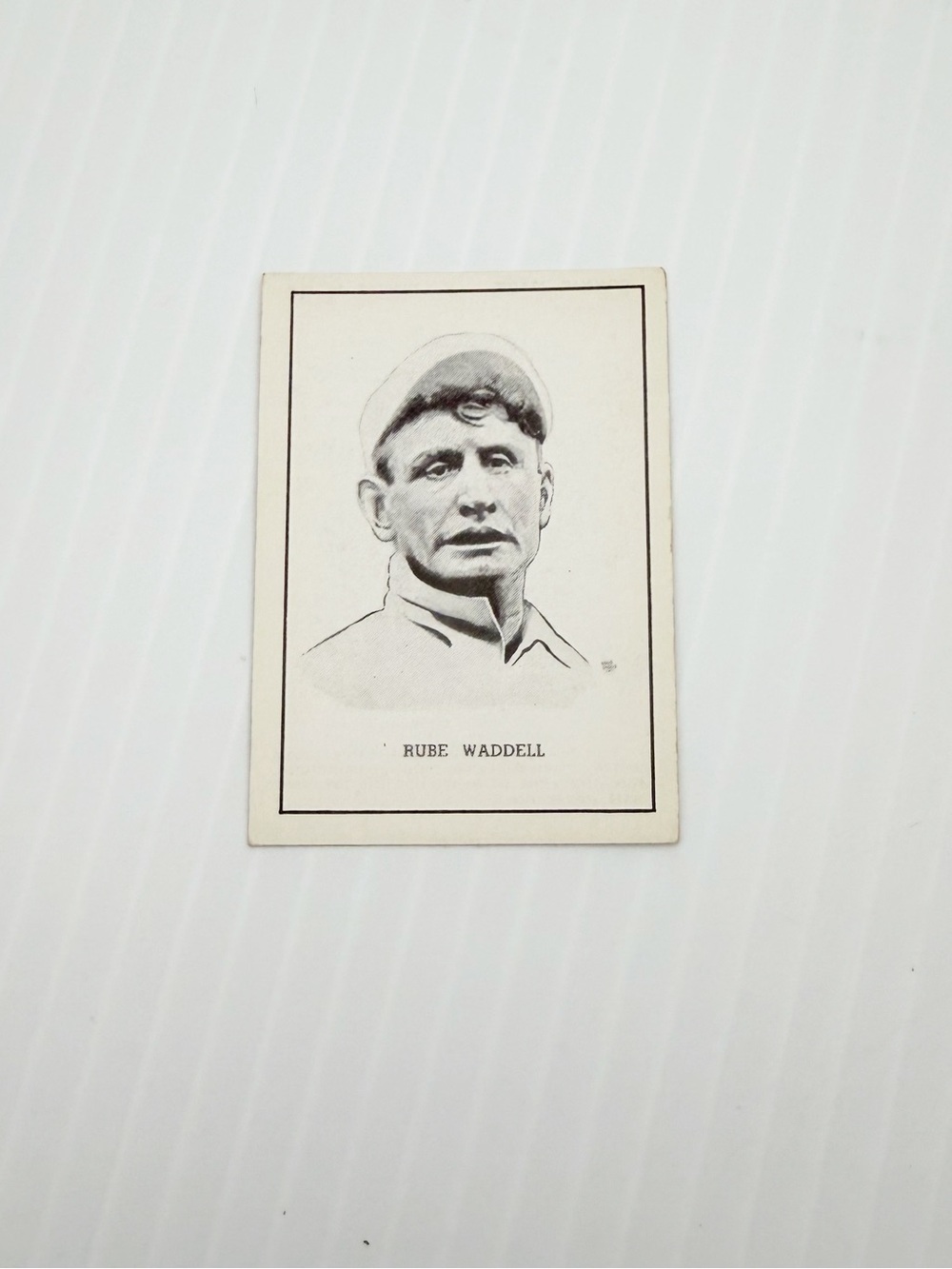 Vintage 1950-56 Callahan Hall of Fame Rube Waddell Baseball Trading Card